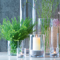 Candles, Candleholders And Vases