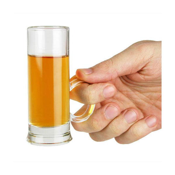 2oz Islande Handled Shot Glass