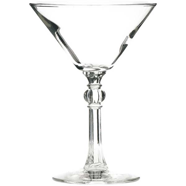 8876 6.5oz Fluted Stem Martini Glass