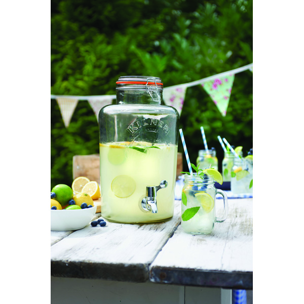 5l Kilner Clip Top Drink Dispenser