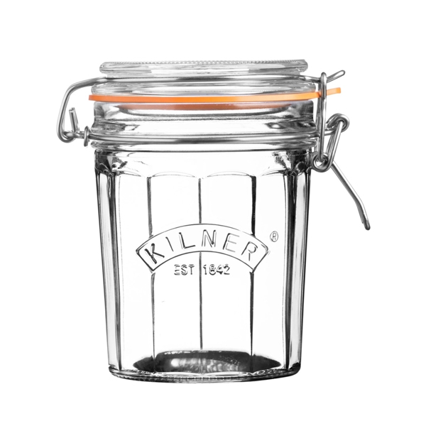 0.95l Kilner Facetted Clip Top Jar