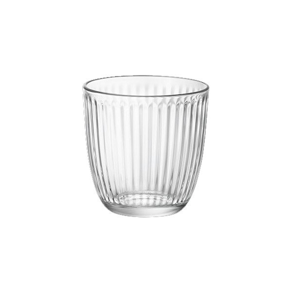 9.75oz Line Water Glass Clear