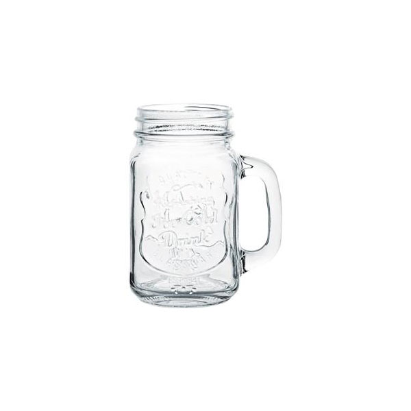 17.5oz Alabama Handled Drinking Jar