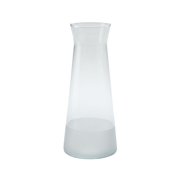 1145ml Matte Carafe White Frosted