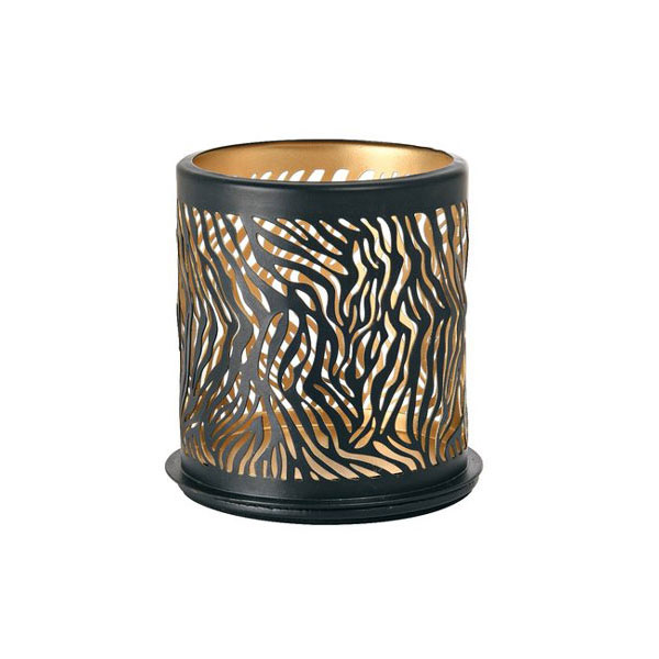 75mm Safari Candleholder Zebra