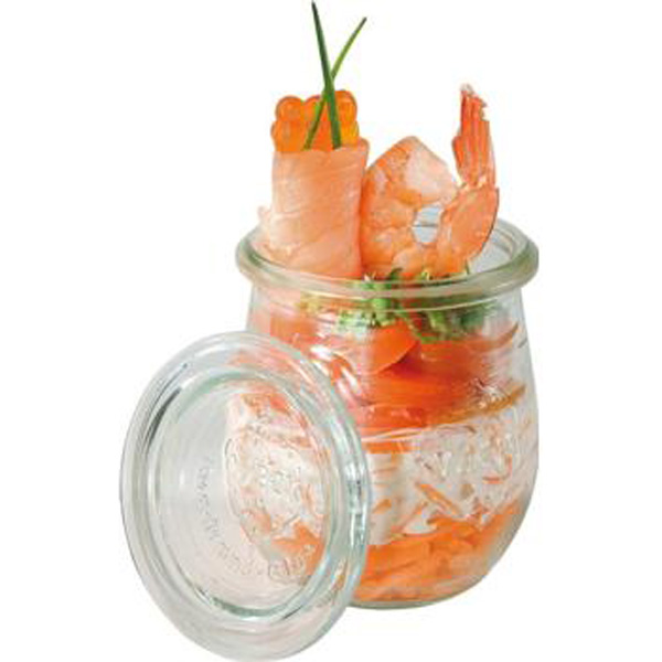 2.8oz Weck Lidded Jar & Lid