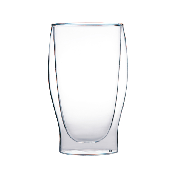 16.5oz Duos Glass Double Walled Beverage