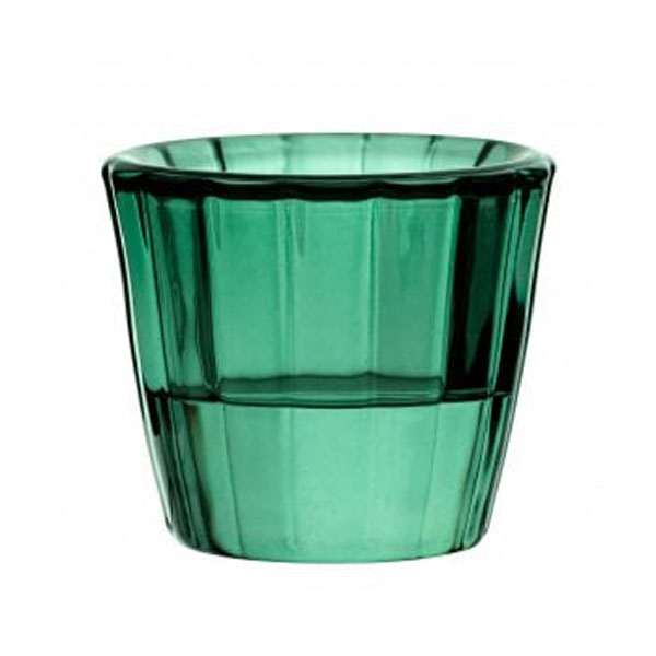 5.5cm Ribbed Nightlight Holder Green