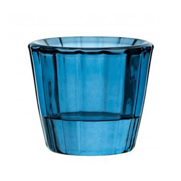 5.5cm Ribbed Nightlight Holder Blue