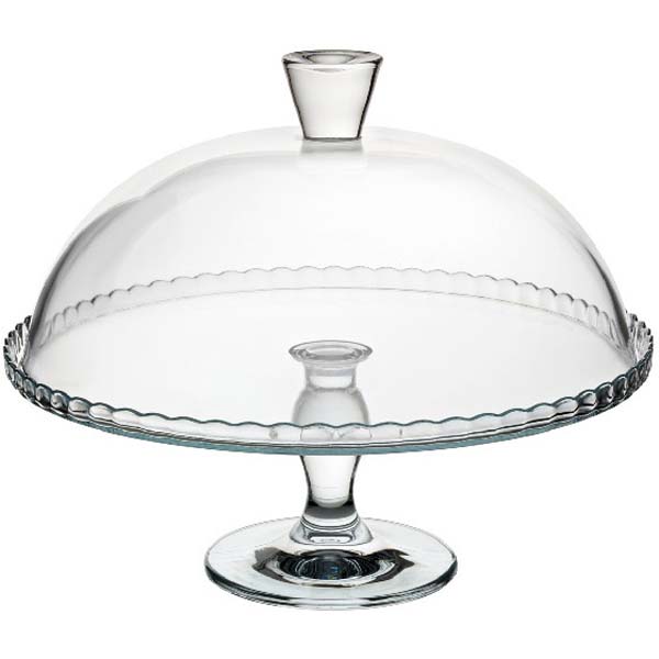 12.5&quot; Patisserie Upturn Footed Plate