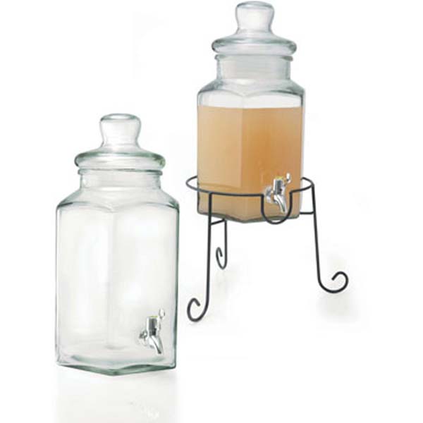 5.5l Vintage Serving Jar With Stand