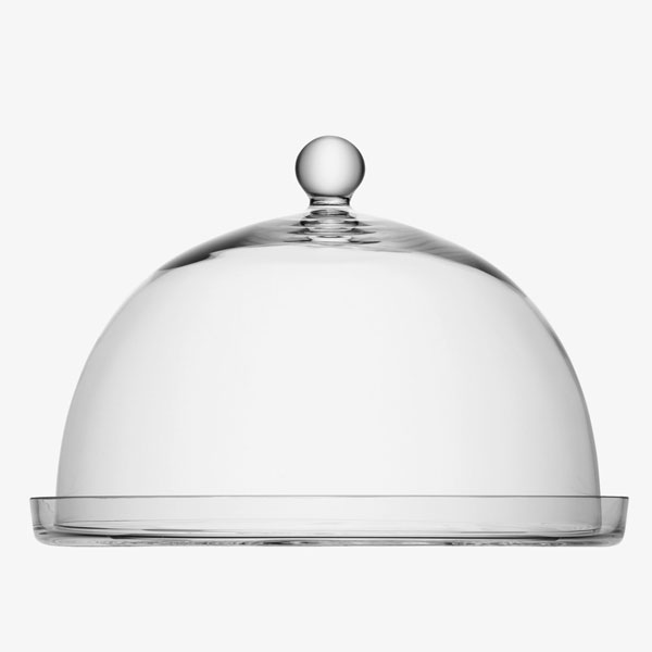 33cm Lsa Vienna Cake Dome & Plate