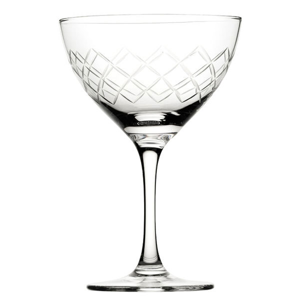 5.5oz Raffles Diamond Martini Glass