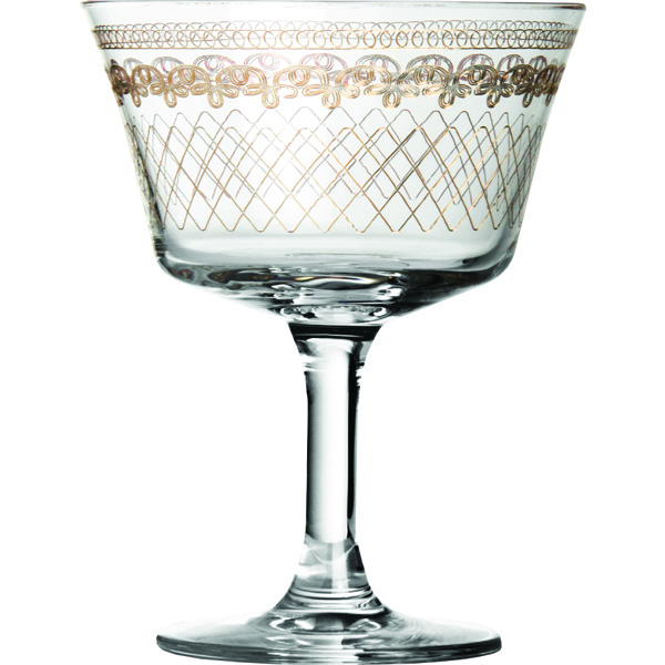 20cl 1910 Fizz Cocktail Glass Gold