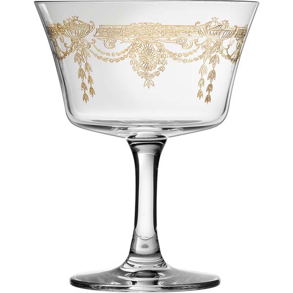 20cl 1890 Fizz Cocktail Glass Gold