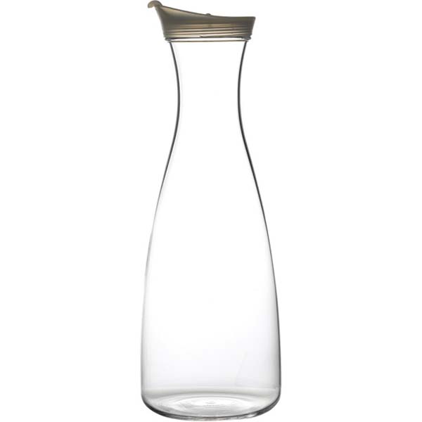 1.5l Acrylic Carafe W/Pouring Lid White