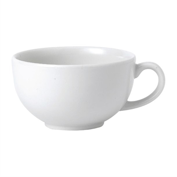 10oz Cafe Cappuccino Cup White