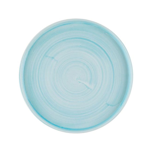 26cm Stonecast Canvas Walled Plate Breeze