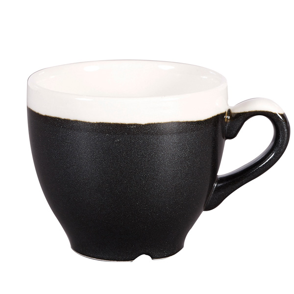 3.5oz Monochrome Espresso Cup Onyx Black