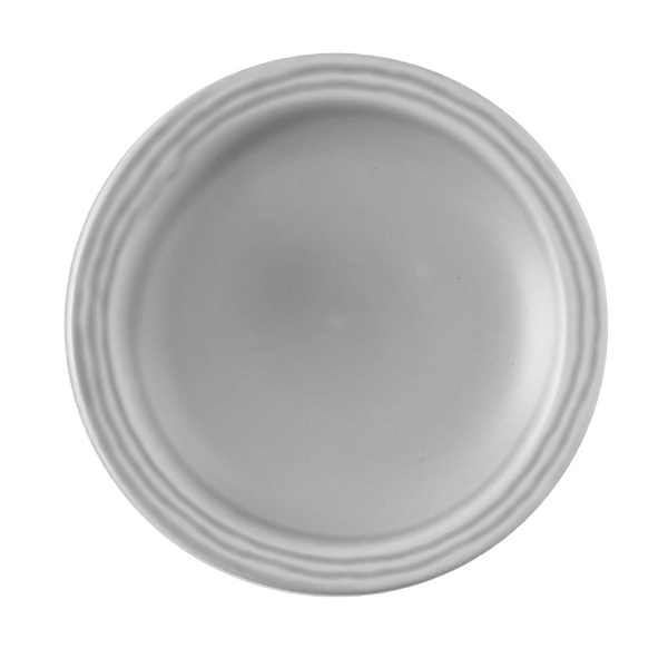 17.8cm Harvest Norse Narrow Rim Plate Grey