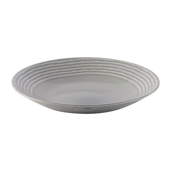 28.1cm Harvest Norse Deep Coupe Plate Grey