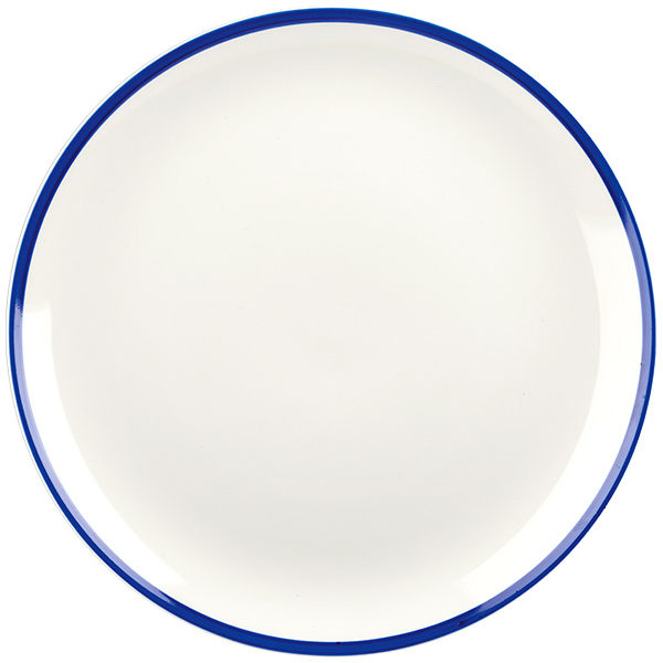 16.5cm Retro Blue Coupe Plate