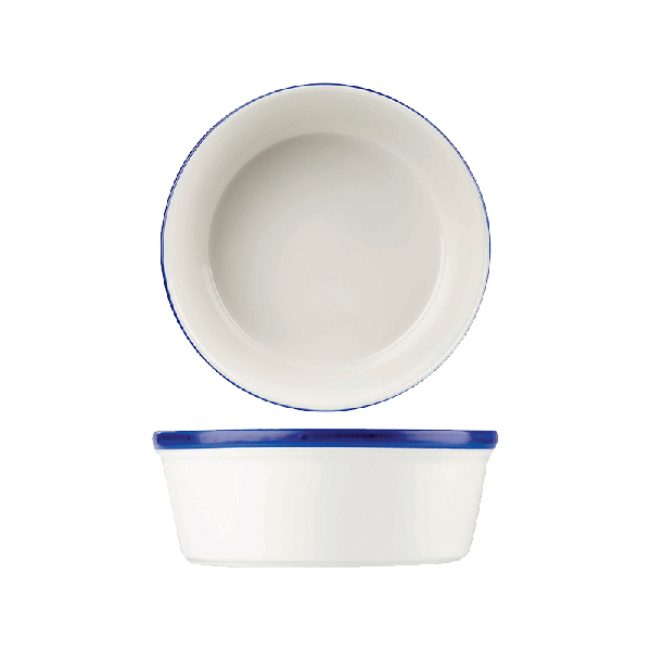 13.5cm Retro Blue Pie Dish