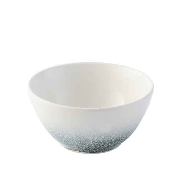 13cm Raku Snack Bowl Topaz Blue