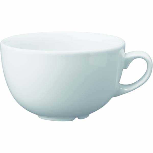 8oz Cafe Cappuccino Cup White