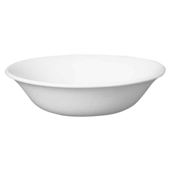 15.2cm White Oatmeal Bowl