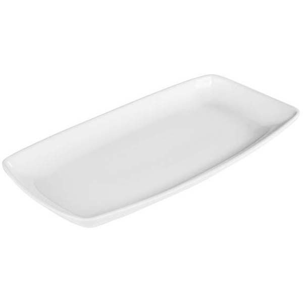 19.5x10.3cm X Squared Oblong Plate