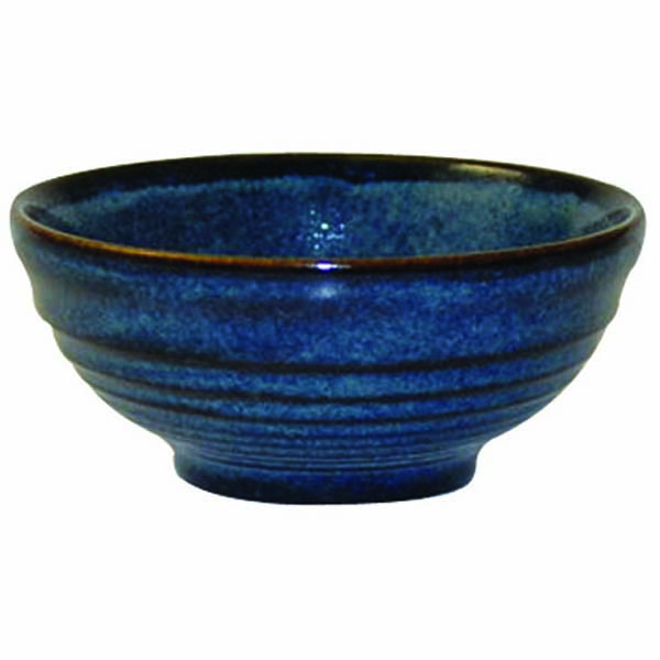 6oz Bit On The Side Ripple Snack Bowl Blue