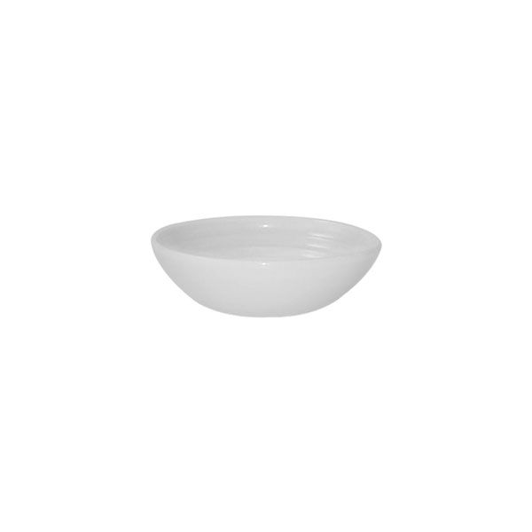 5oz Bit On The Side Ripple Dip Dish White