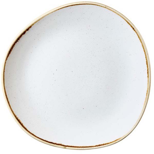 26.4cm Stonecast Organic Round Plate