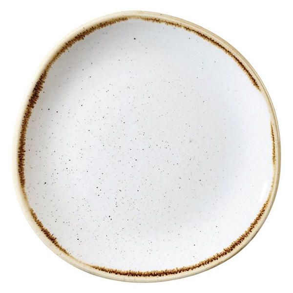 18.6cm Stonecast Organic Round Plate