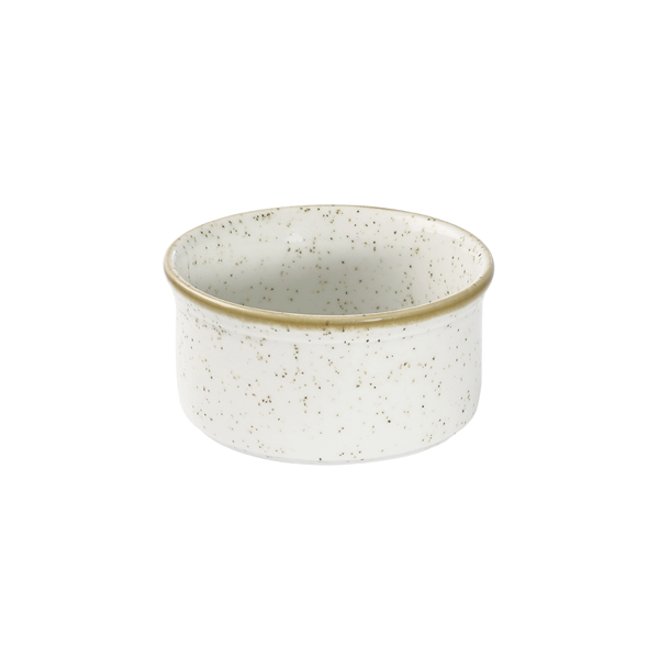 9cm Stonecast Ramekin Barley White