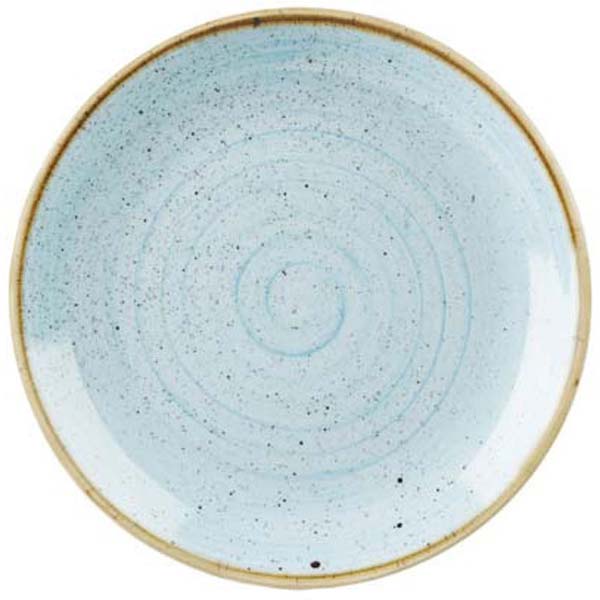 26cm Stonecast Coupe Plate Duck Egg