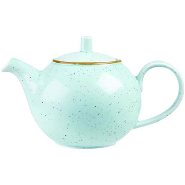 15oz Stonecast Teapot Duck Egg