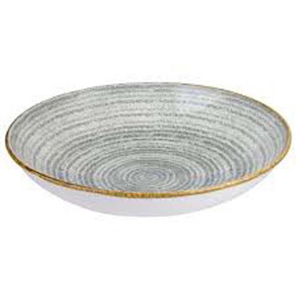 18.2cm Homespun Coupe Bowl Stone Grey