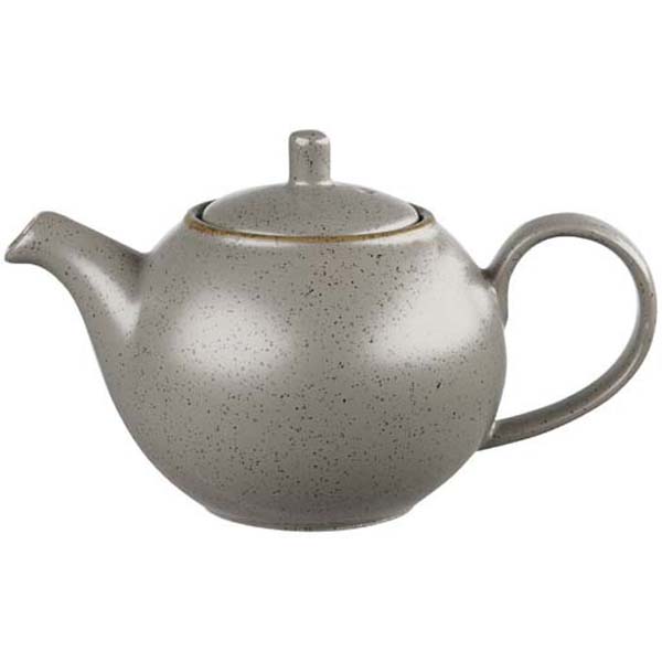 15oz Stonecast Teapot Peppercorn Grey