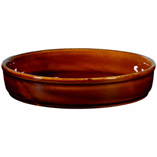 17cm Rustic Simmer Mezze Dish Brown