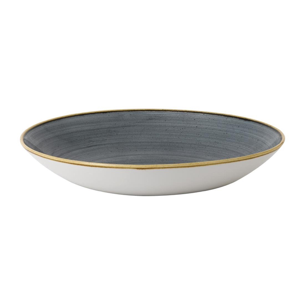 31cm Stonecast Coupe Bowl Blueberry