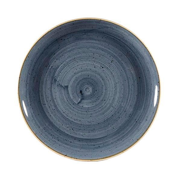 26cm Stonecast Coupe Plate Blueberry