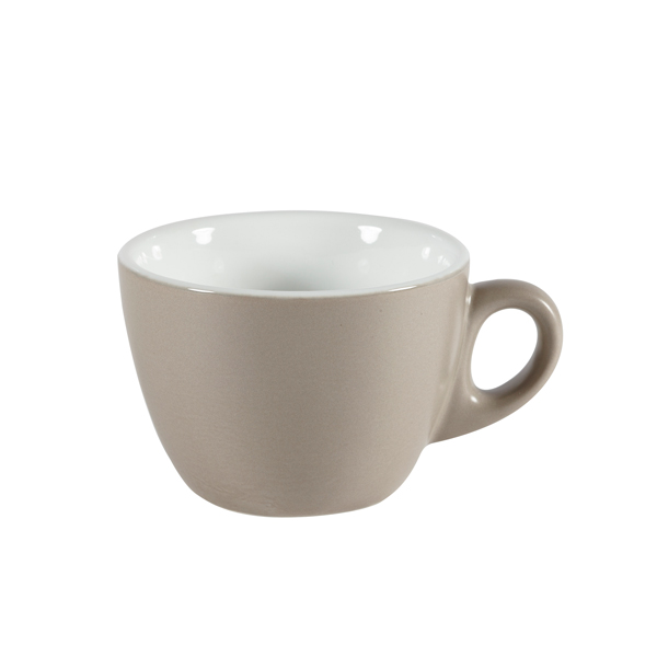 7oz Menu Shades Cappuccino Cup Smoke Grey