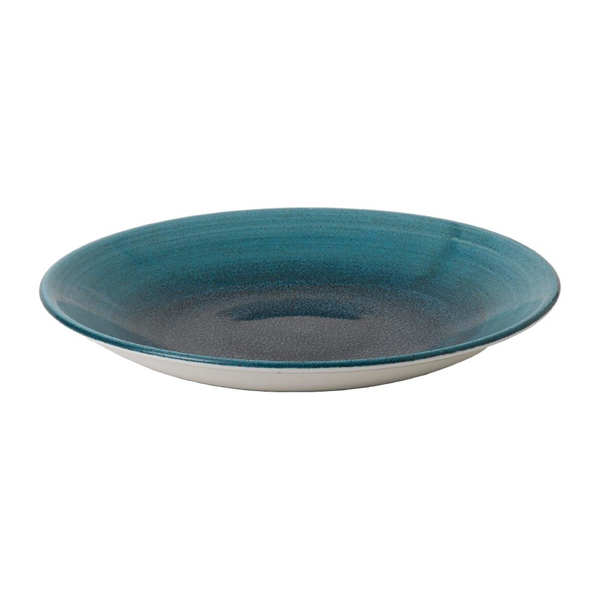 28.1cm Stonecast Aqueous Deep Coupe Plate