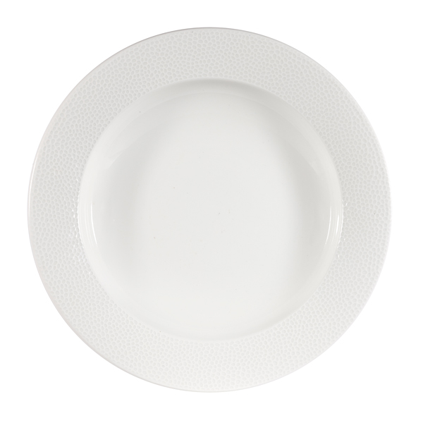 30.5cm Isla Profile Footed Plate White