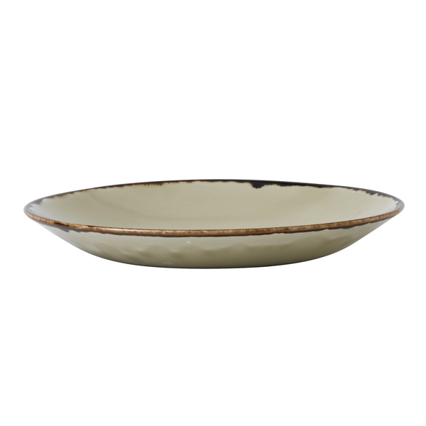 28.1cm Harvest Deep Coupe Plate Brown