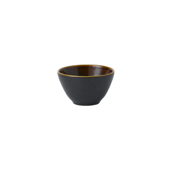 8.4oz Nourish Deep Bowl Black Onyx