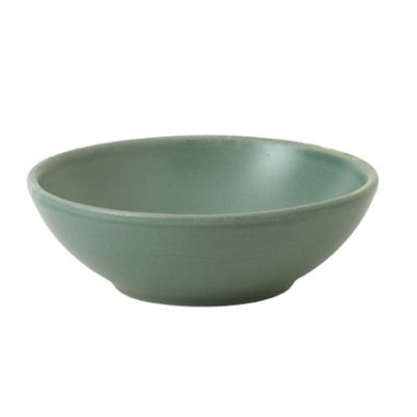 7oz Nourish Shallow Bowl Andorra Green