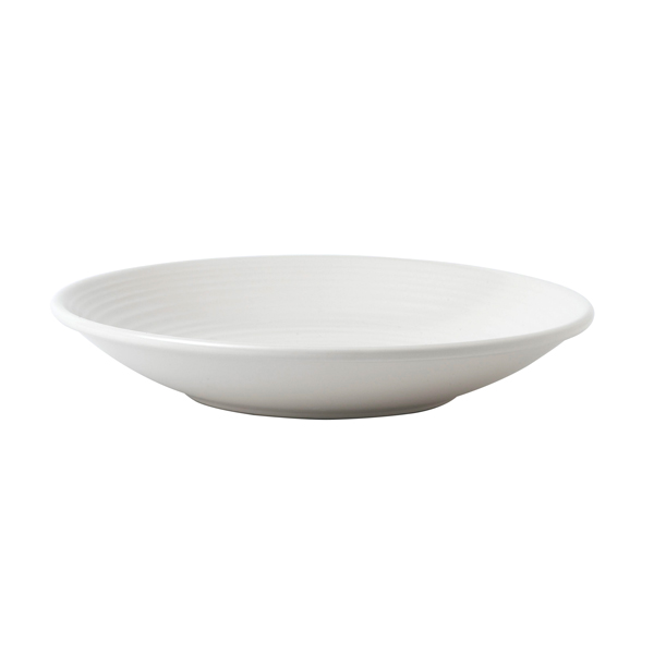 24.3cm Evo Deep Plate Pearl